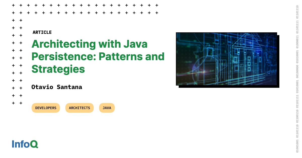 Java Persistenceを使ったアーキテクチュア：パターンと戦略 - InfoQ