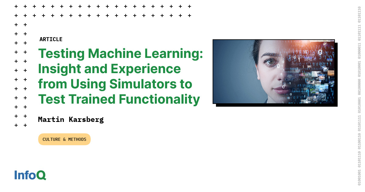 Testing Machine Learning: Insight and Experience from Using Simulators ...