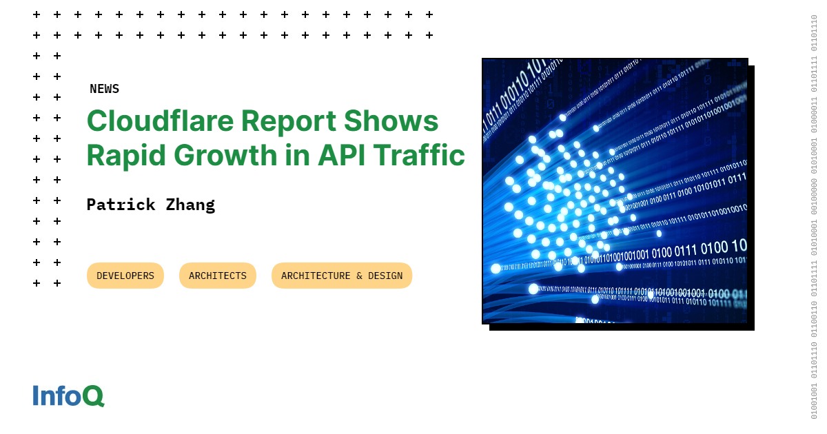 Cloudflare Report Shows Rapid Growth in API Traffic InfoQ