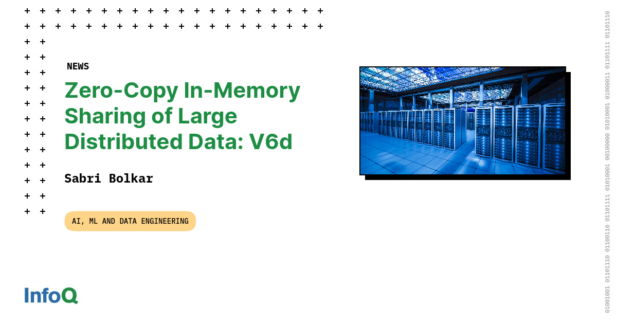 ZeroCopy InMemory Sharing of Large Distributed Data V6d InfoQ