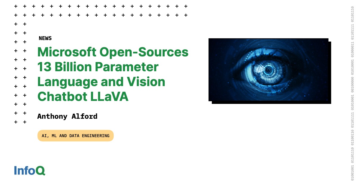 Microsoft Open-Sources 13 Billion Parameter Language and Vision Chatbot ...