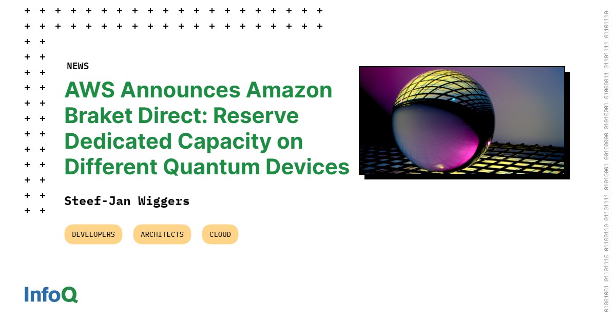 AWS Announces Amazon Braket Direct Reserve Dedicated Capacity on