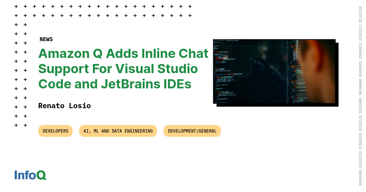 Amazon Q Adds Inline Chat Support for Visual Studio Code and JetBrains ...