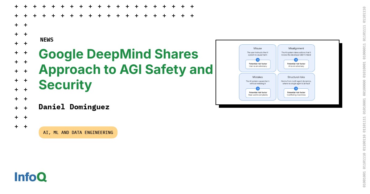 Google DeepMind Shares Approach to AGI Safety and Security - InfoQ