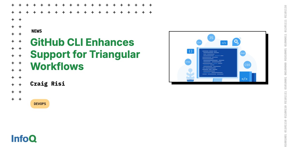 GitHub CLI Enhances Support for Triangular Workflows - InfoQ