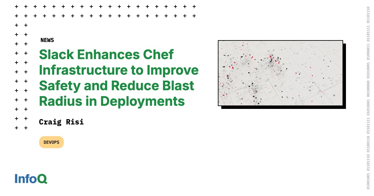 Slack Enhances Chef Infrastructure to Improve Safety and Reduce Blast Radius in Deployments