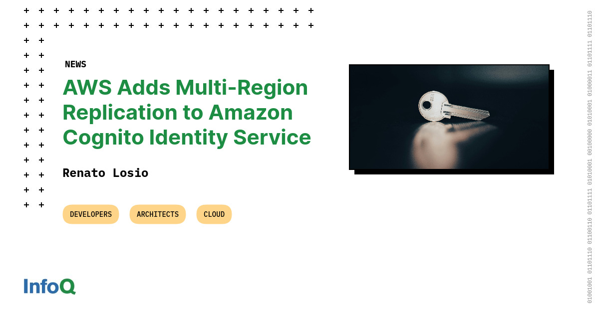 AWS Adds Multi-Region Replication to Amazon Cognito Identity Service