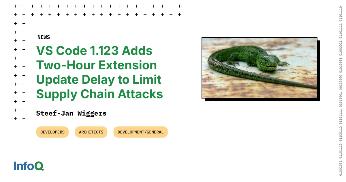 VS Code 1.123 Introduces Two-Hour Extension Update Delay to Combat Supply Chain Attacks