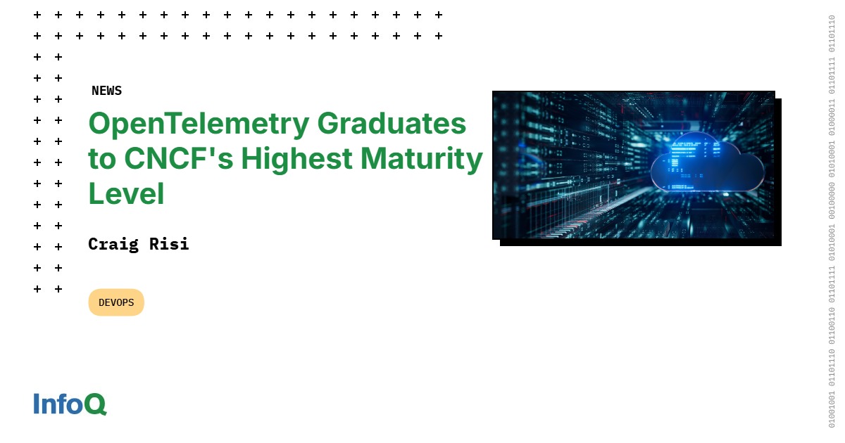 OpenTelemetry Graduates to CNCF's Highest Maturity Level - InfoQ