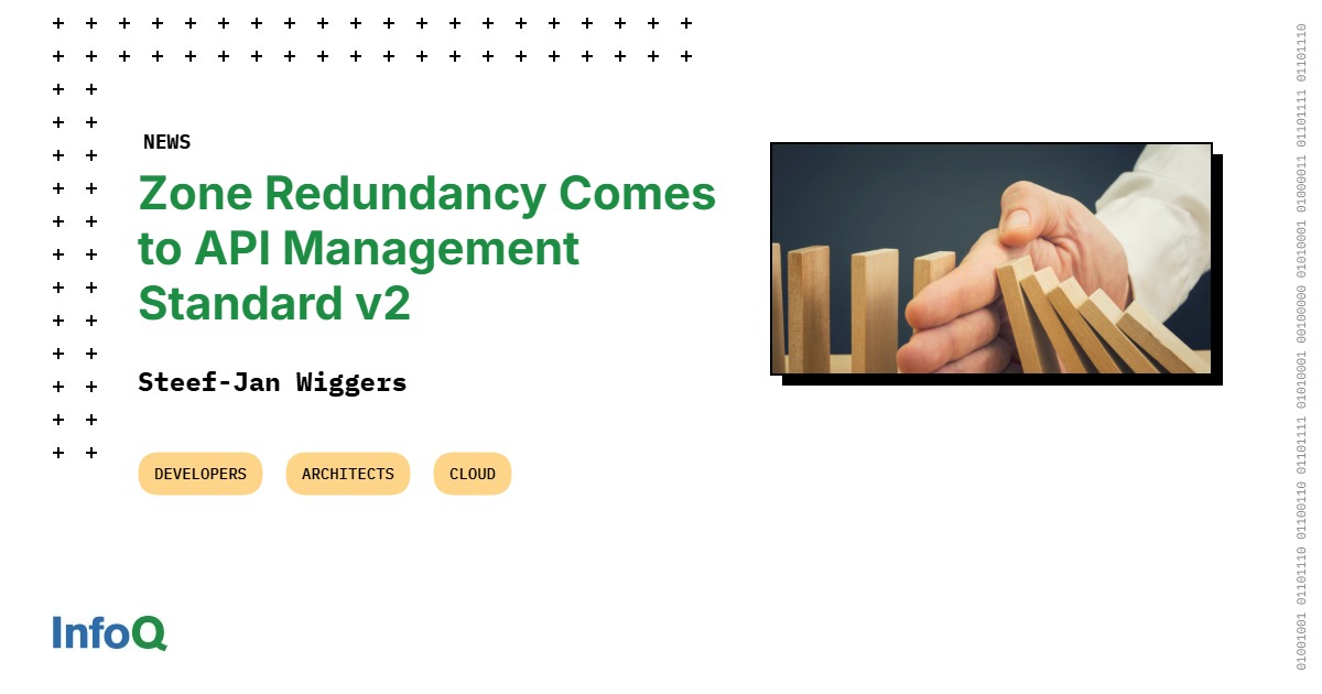 Azure API Management Adds Zone Redundancy to Standard v2