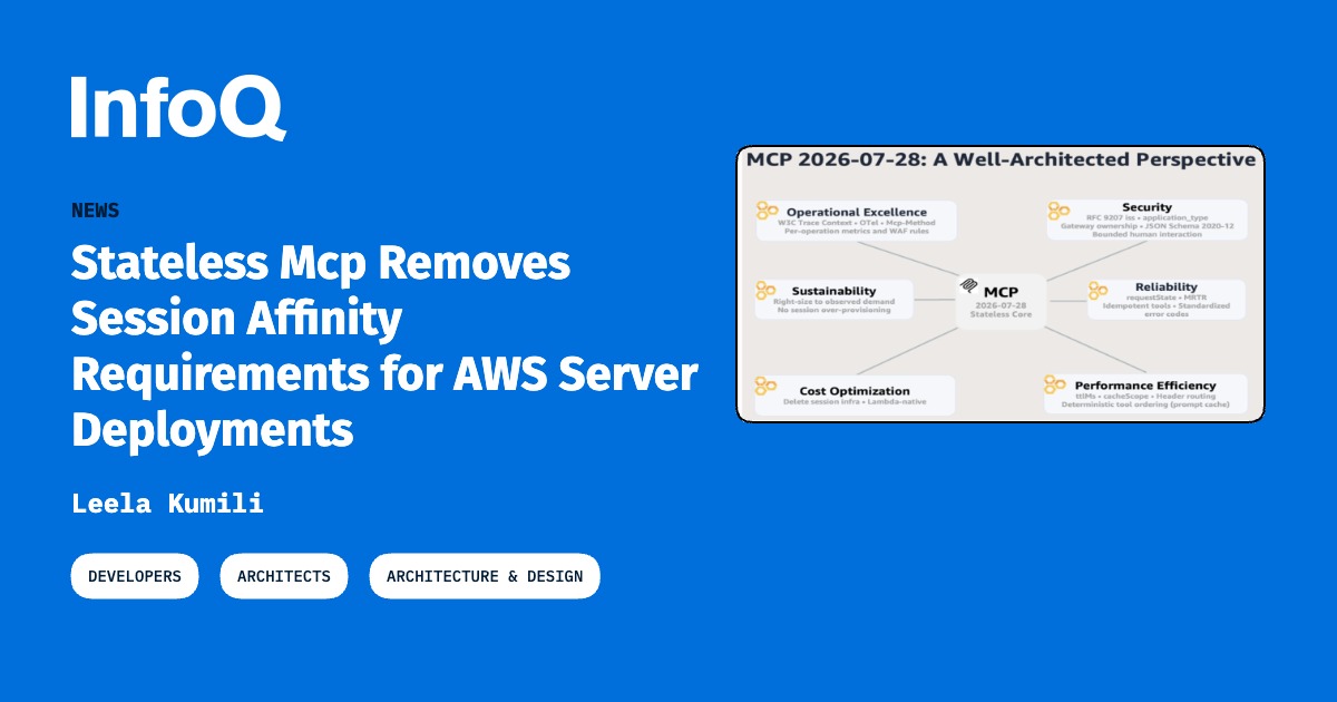 Aws Error Handler Stateless MCP Removes Session Affinity Requirements for AWS Server ...
