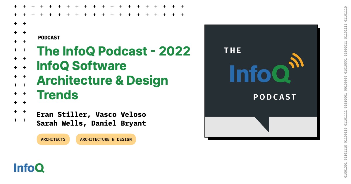 InfoQ Software Architecture & Design Trends 2022 - InfoQ