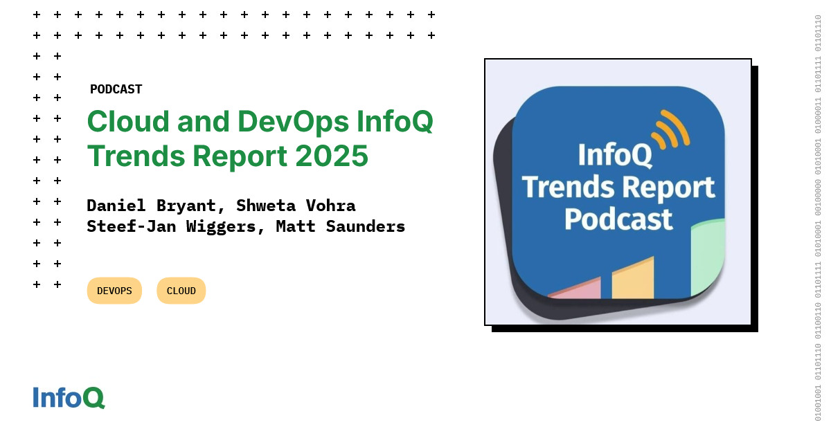 Image for article Podcast Cloud and DevOps InfoQ Trends Report 2025