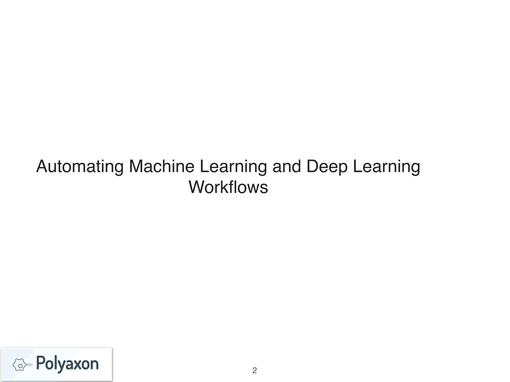 machine learning workflow tools