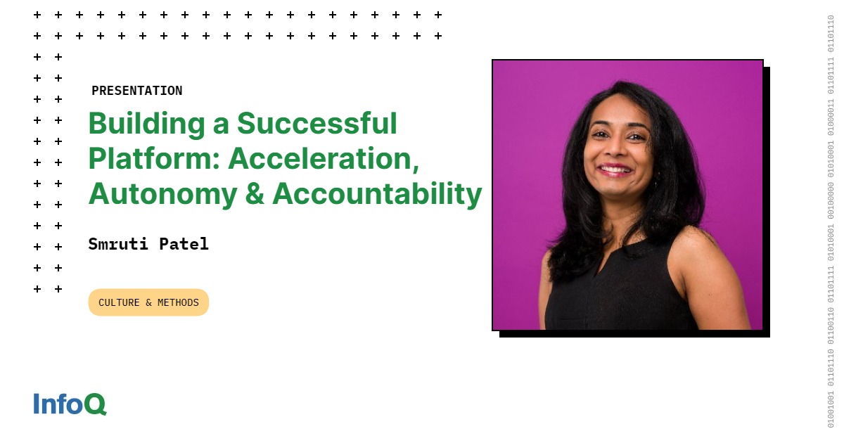 Building a Successful Platform: Acceleration, Autonomy & Accountability ...