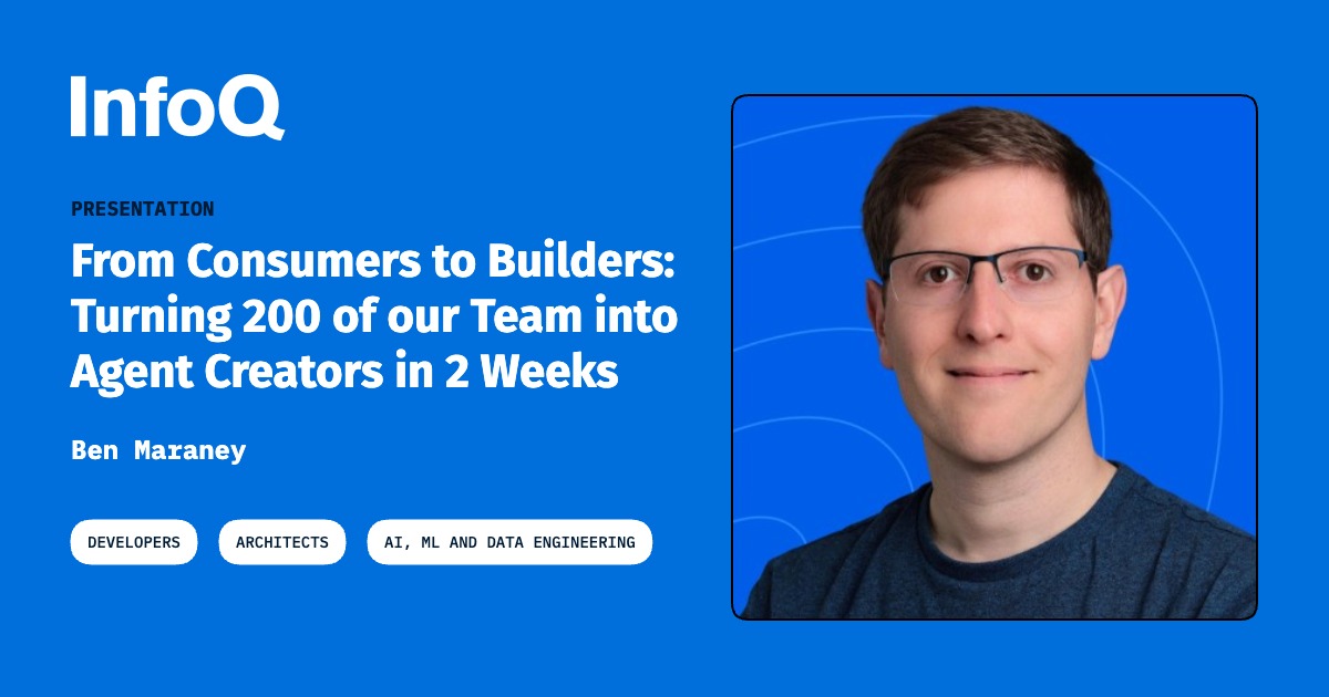 Presentation: From Consumers to Builders: Turning 200 of our Team into Agent Creators in 2 Weeks