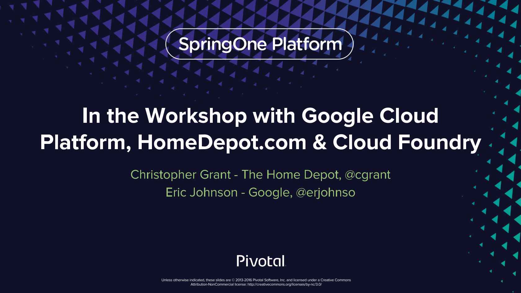 in the workshop with gcp homedepot com cloud foundry home depot incident report