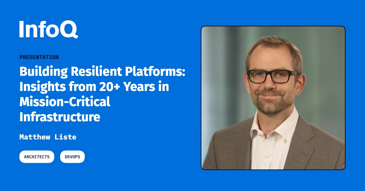 Speaker Shares 20 Years of Platform Building Wisdom