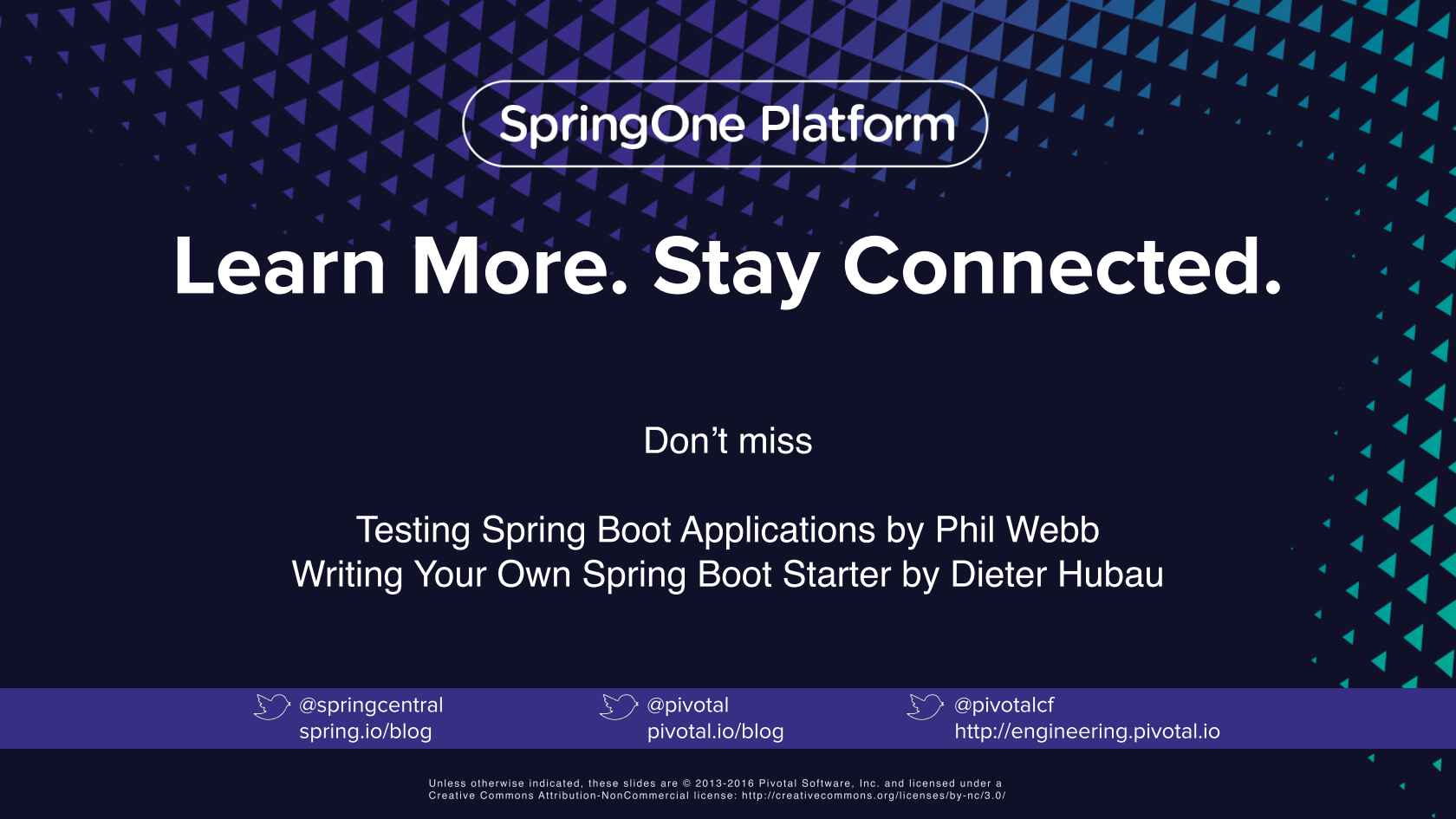 spring boot slides