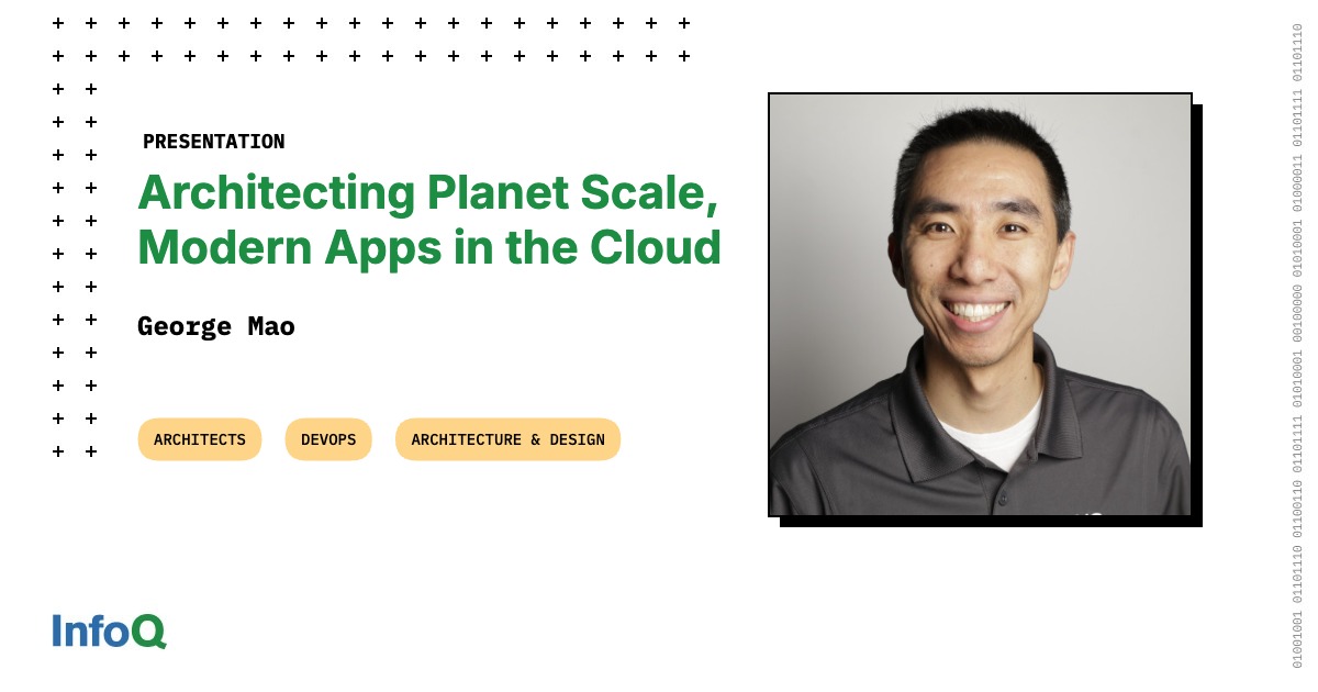 Architecting Planet Scale, Modern Apps in the Cloud
