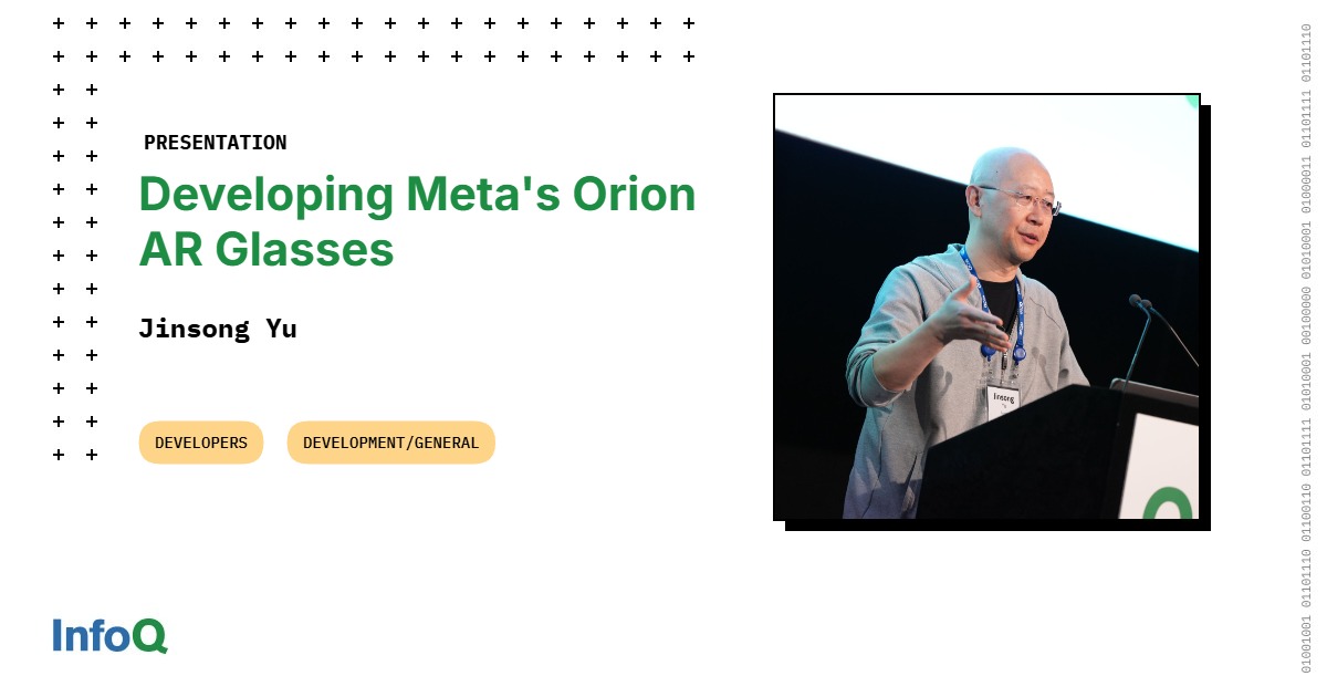 Developing Meta’s Orion AR Glasses