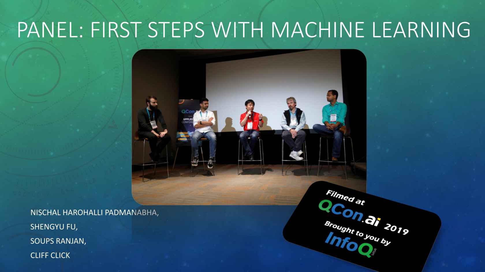 Learning Happens Everywhere Public >> Panel First Steps With Machine Learning Learning Happens Everywhere Public >> Panel First Steps With Machine Learning