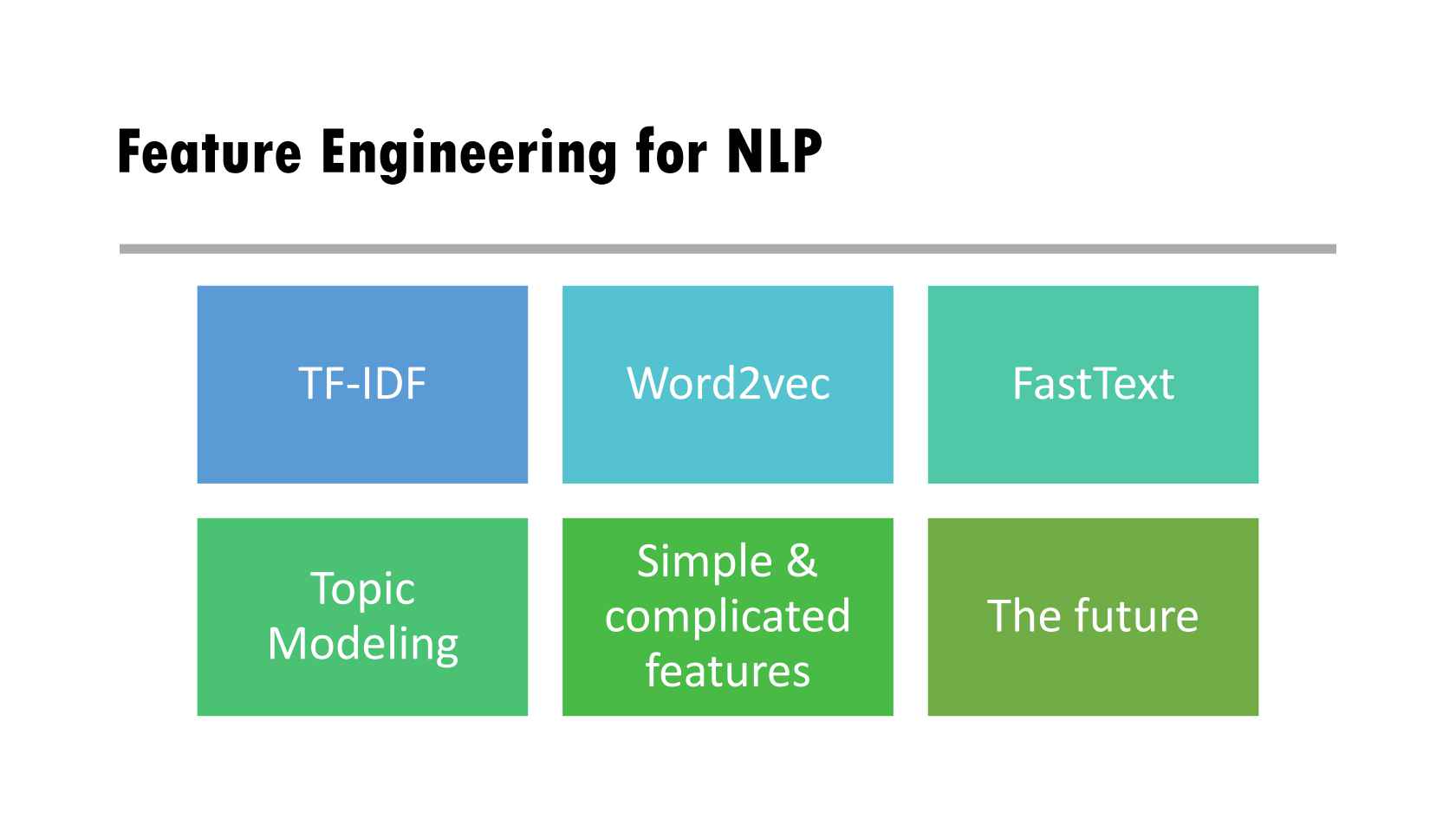 Hands On Feature Engineering For Natural Language Processing