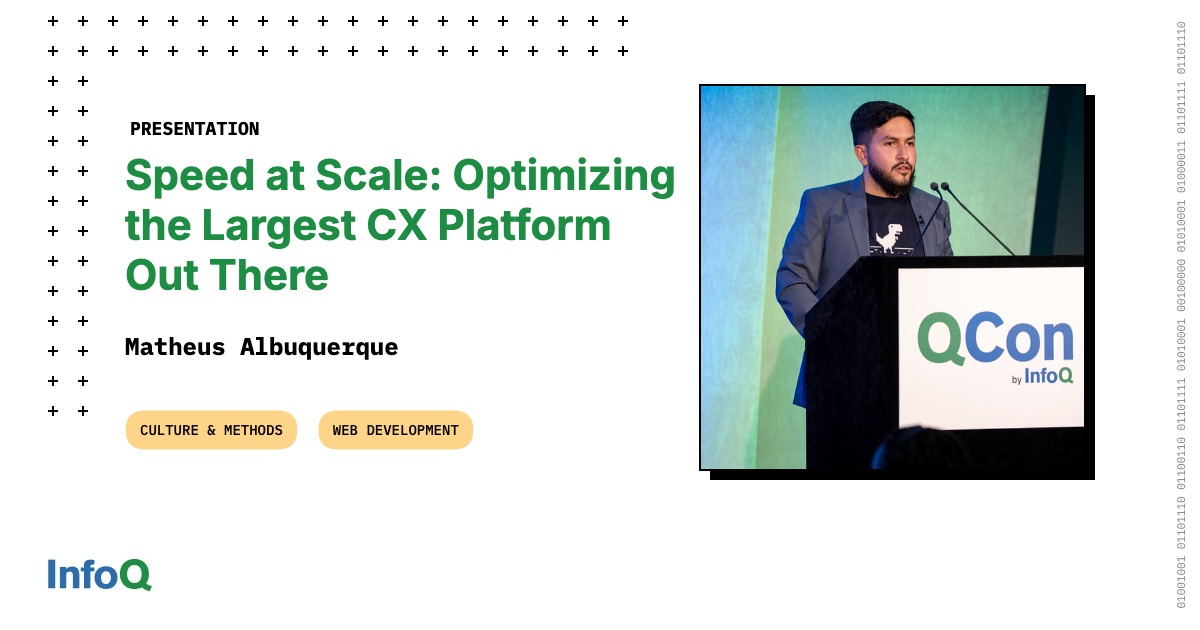 Speed at Scale: Optimizing the Largest CX Platform Out There