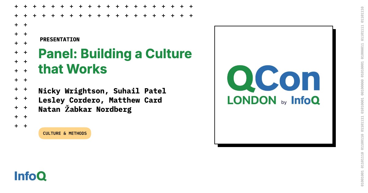 Panel: Building a Culture that Works