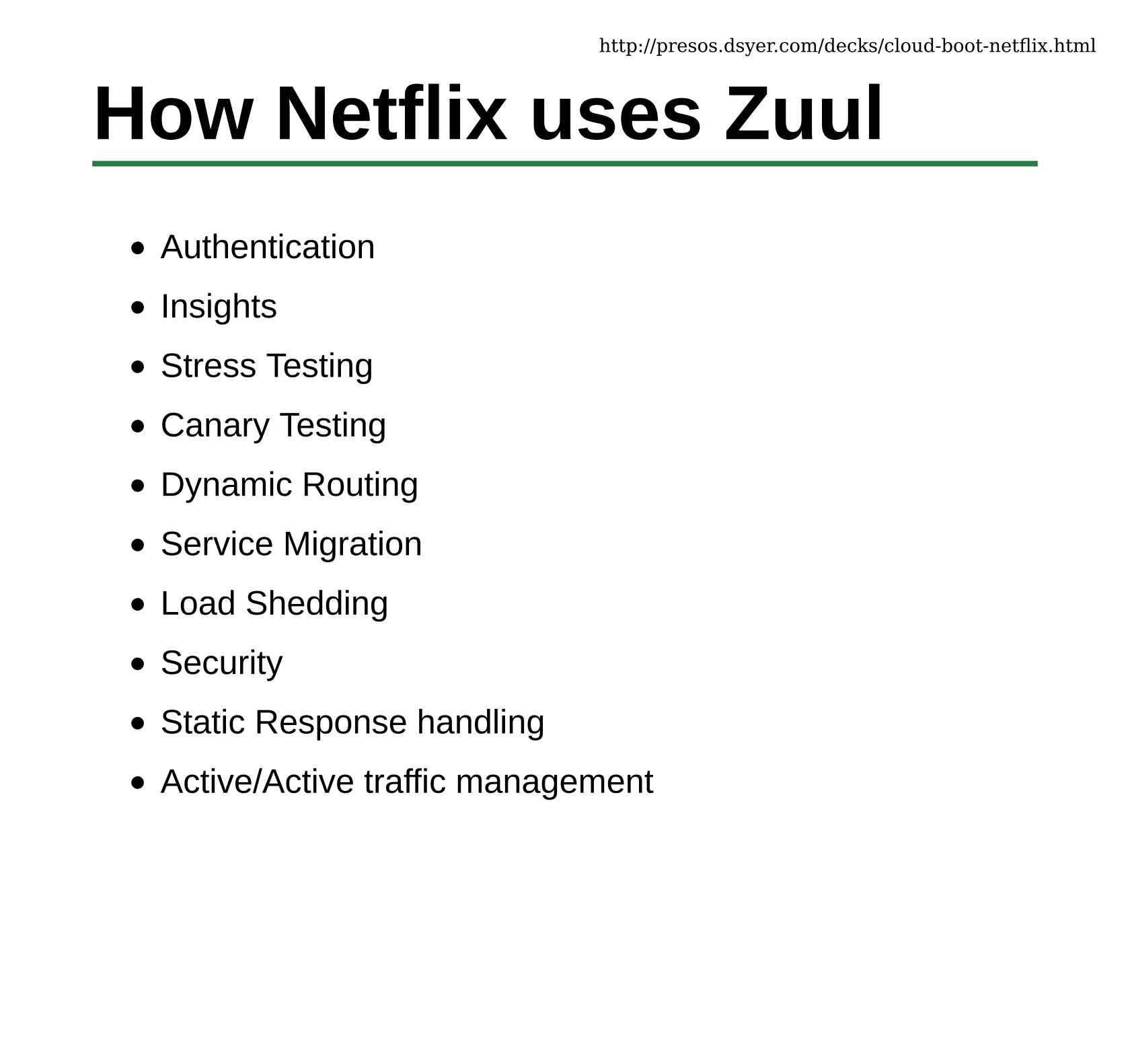 Spring Boot and Netflix OSS