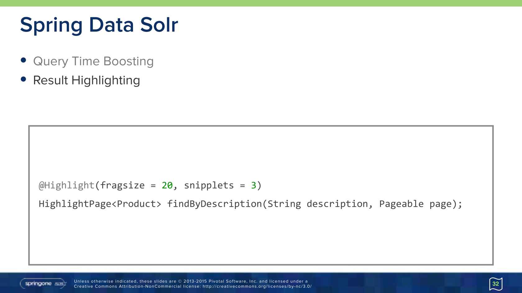 apache solr spring boot