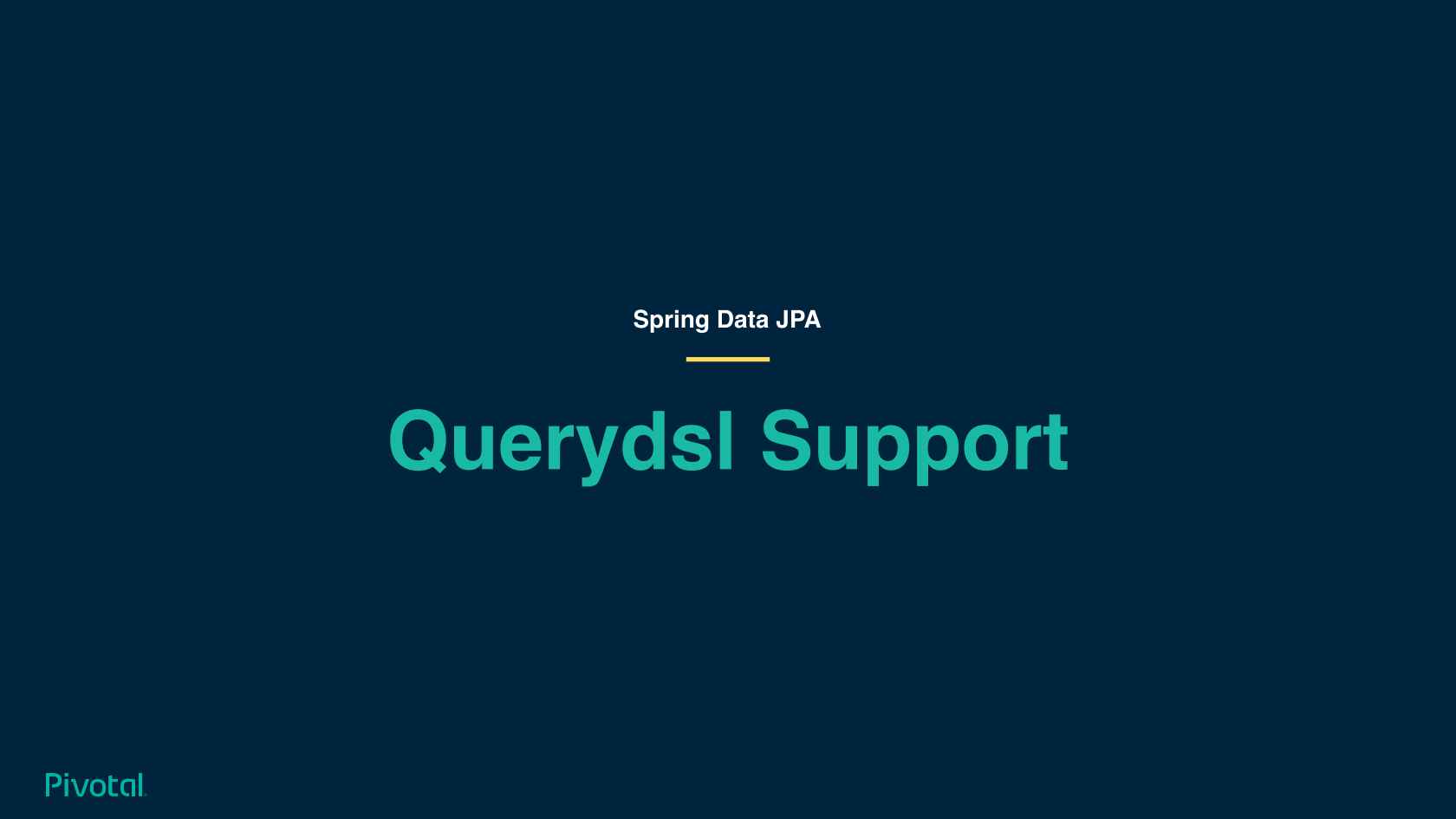 Spring Data JPA from 0-100 in 60 Minutes