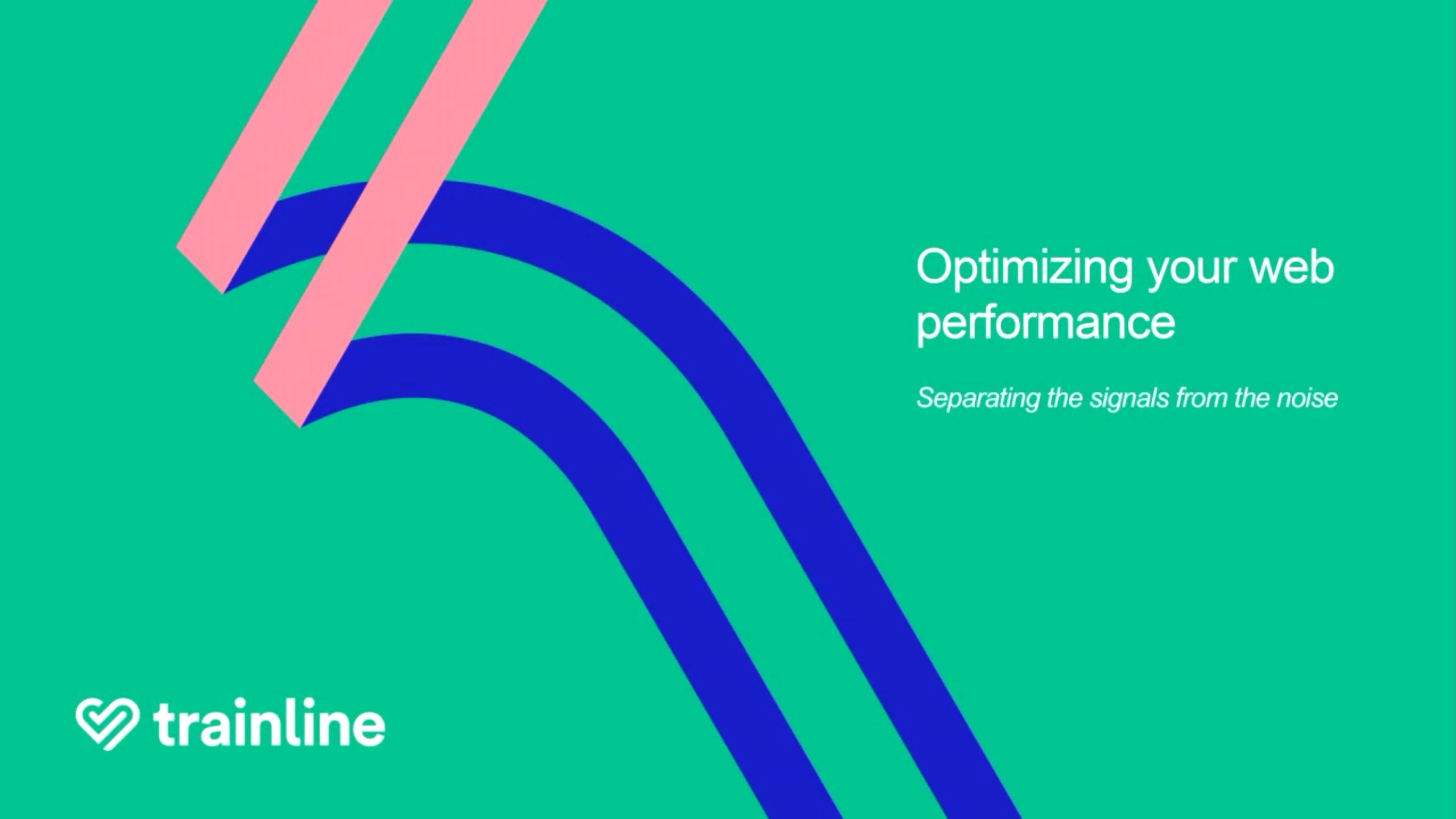 Optimizing Your Web Performance: Separating the Signals from the Noise